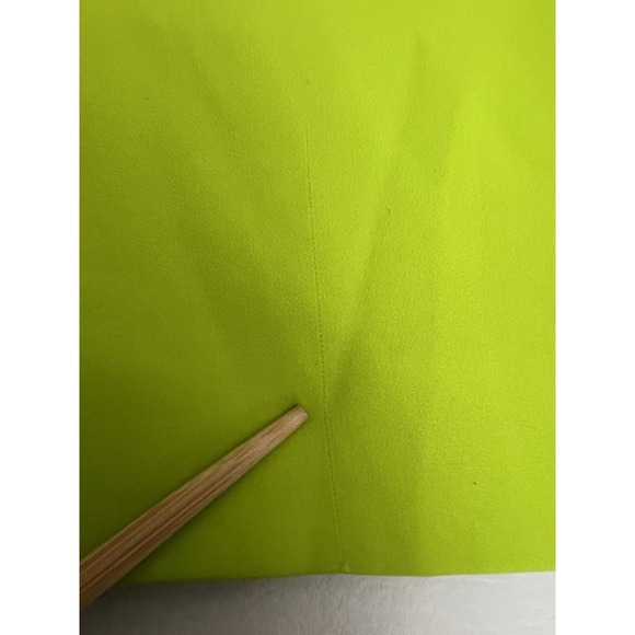 Meshki Luella Neon Green Women's Skirt Suit Cropped Blazer Small Casual Party - Picture 15 of 16